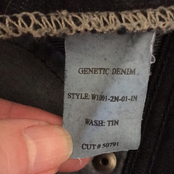 Genetic Denim Riley Bootcut Jeans Size 28 - Picture 15 of 16